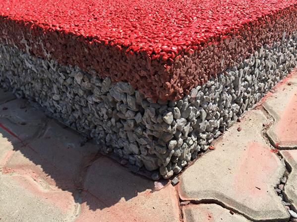 彩色透水混凝土給你帶來更美的城市生活環境